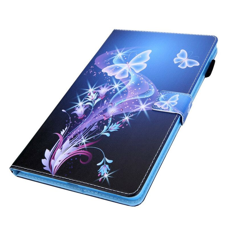 Nahkakotelo Samsung Galaxy Tab A 8" (2019) Magic Butterflies