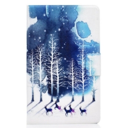 Nahkakotelo Samsung Galaxy Tab A 8" (2019) Snow Deer