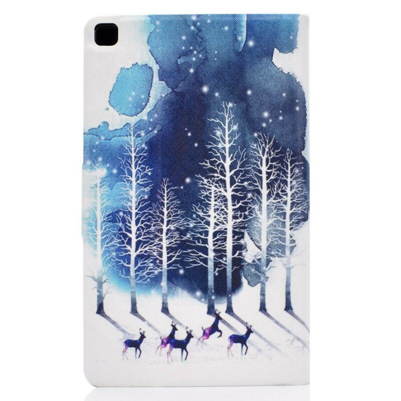 Nahkakotelo Samsung Galaxy Tab A 8" (2019) Snow Deer