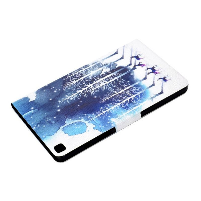 Nahkakotelo Samsung Galaxy Tab A 8" (2019) Snow Deer