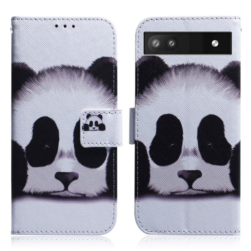 Flip Case Google Pixel 6A Panda