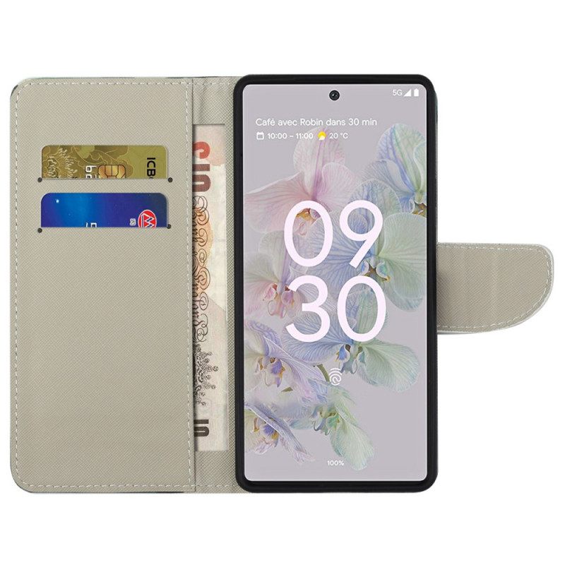 Flip Case Google Pixel 6A Pöllöklaani