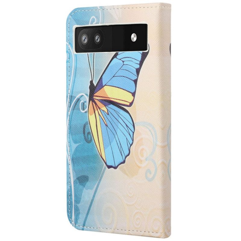 Kotelot Google Pixel 6A Butterfly