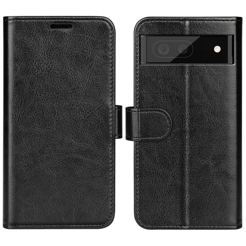 Kotelot Google Pixel 6A Faux Leather Retro