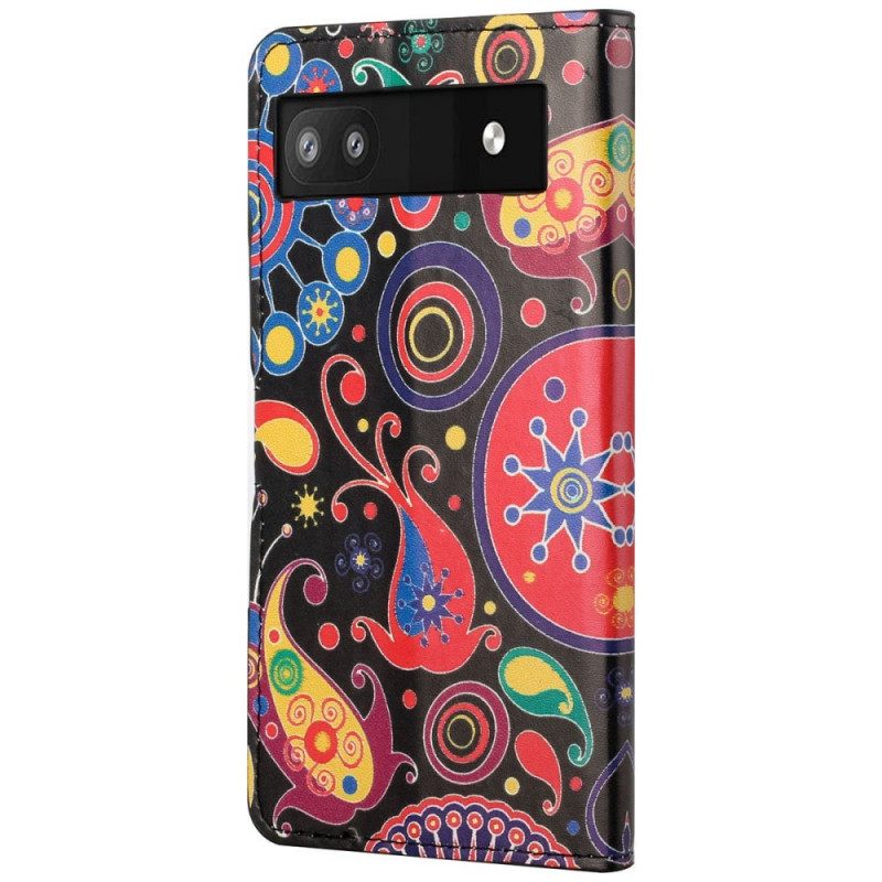 Kotelot Google Pixel 6A Galaxy Pattern