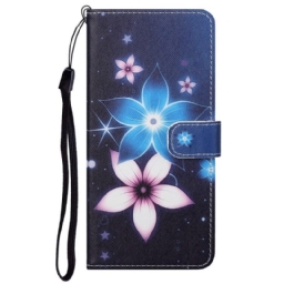 Kotelot Google Pixel 6A Suojaketju Kuori Lunar Strap Flowers