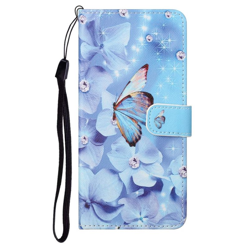 Kotelot Google Pixel 6A Suojaketju Kuori Thong Butterflies