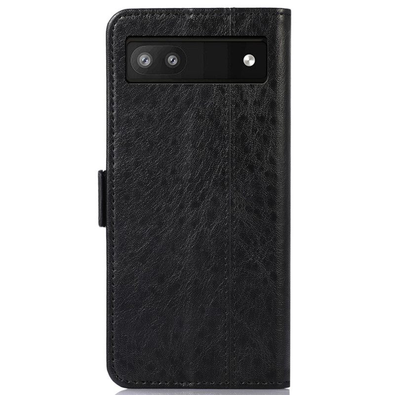 Nahkakotelo Google Pixel 6A Discreet Faux Leather