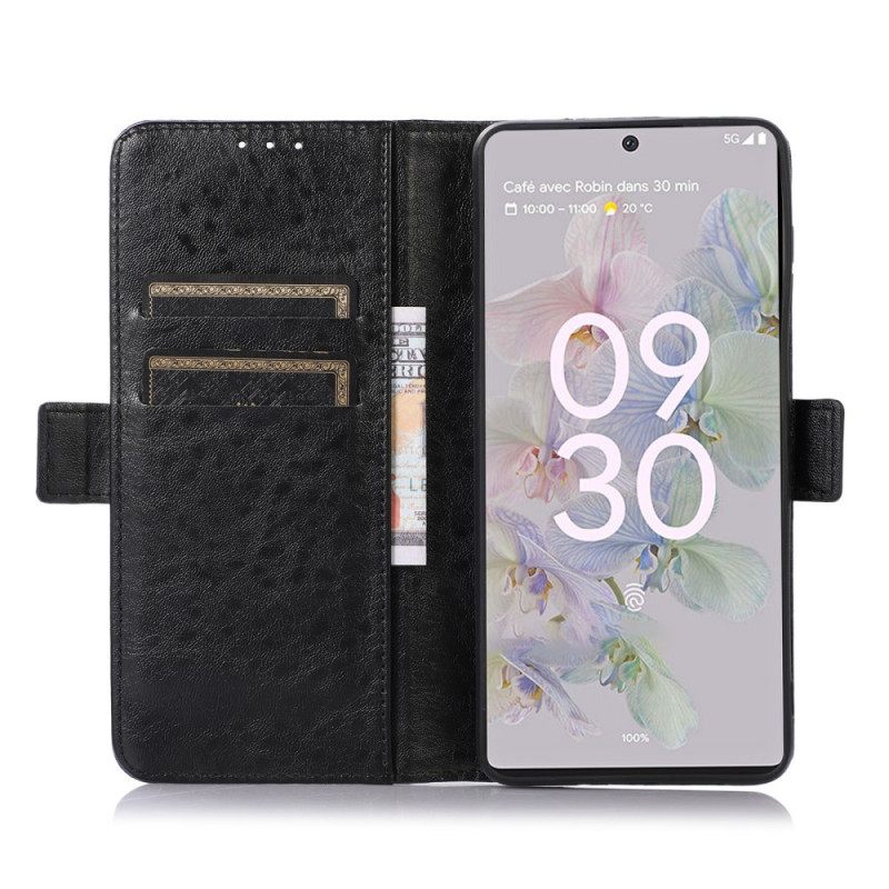 Nahkakotelo Google Pixel 6A Discreet Faux Leather