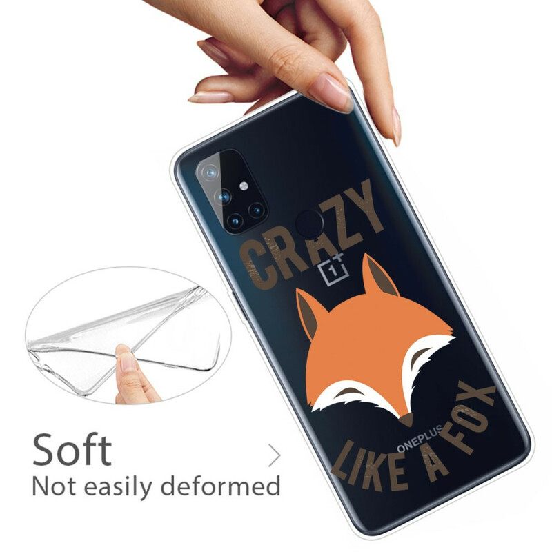 Case OnePlus Nord N100 Fox / Hullu Kuin Kettu