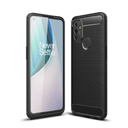 Case OnePlus Nord N100 Harjattu Hiilikuitu