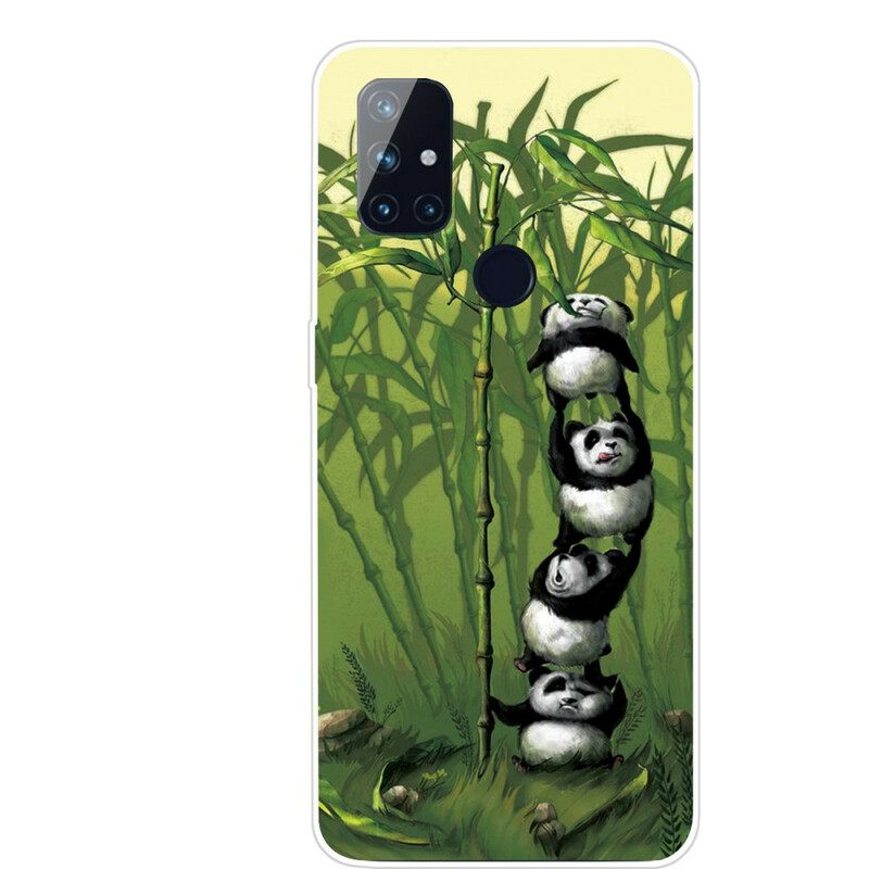 Case OnePlus Nord N100 Pandajoukko