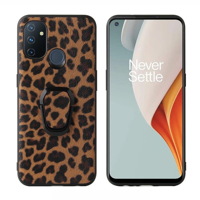 Case OnePlus Nord N100 Style Leopard Ring Tuki