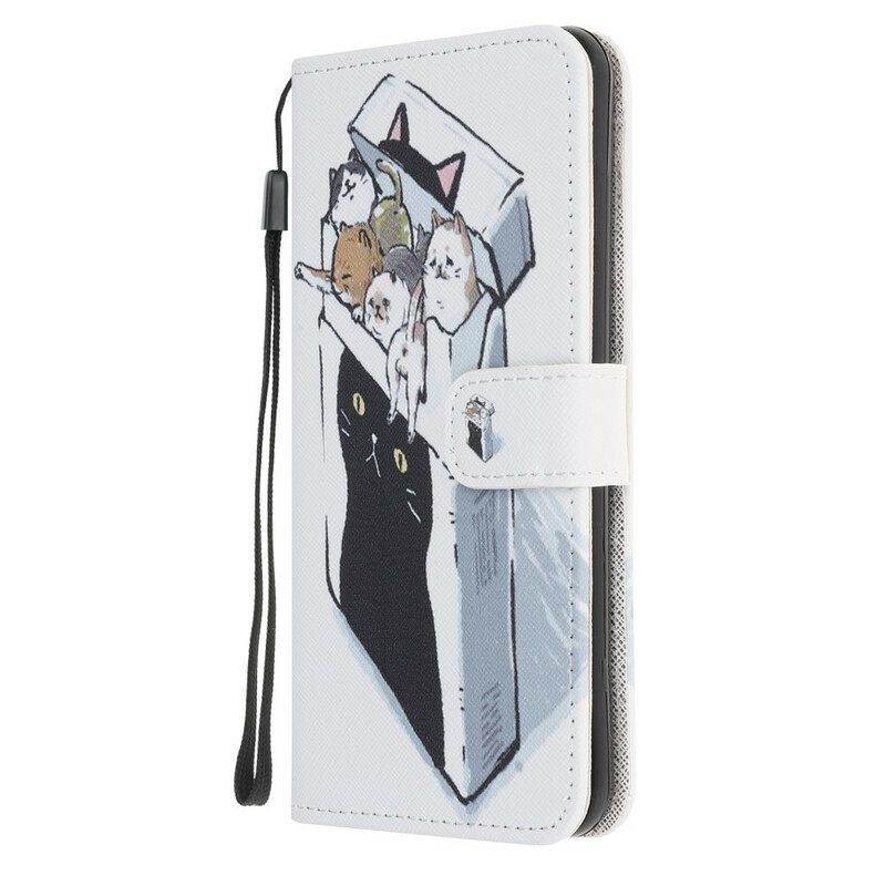 Flip Case OnePlus Nord N100 Suojaketju Kuori N Toimitustankat