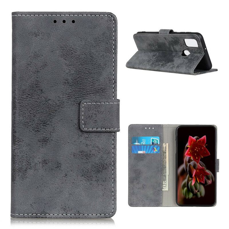 Kotelot OnePlus Nord N100 Faux Leather Vintage