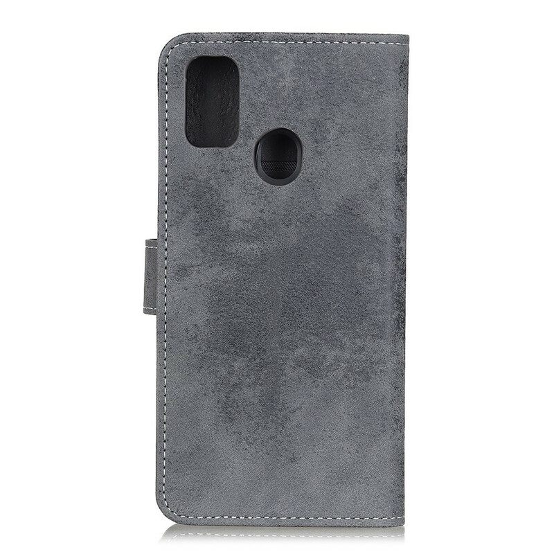 Kotelot OnePlus Nord N100 Faux Leather Vintage