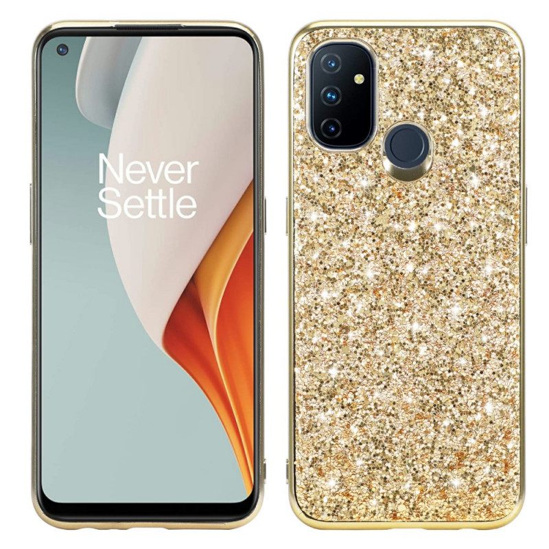 Kuori OnePlus Nord N100 Hybrid Glitter