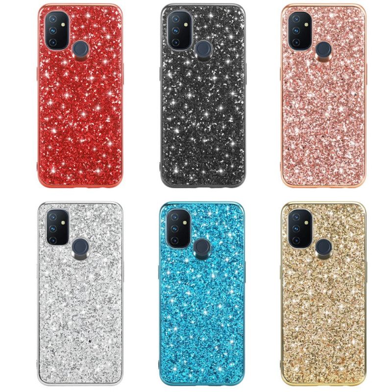 Kuori OnePlus Nord N100 Hybrid Glitter