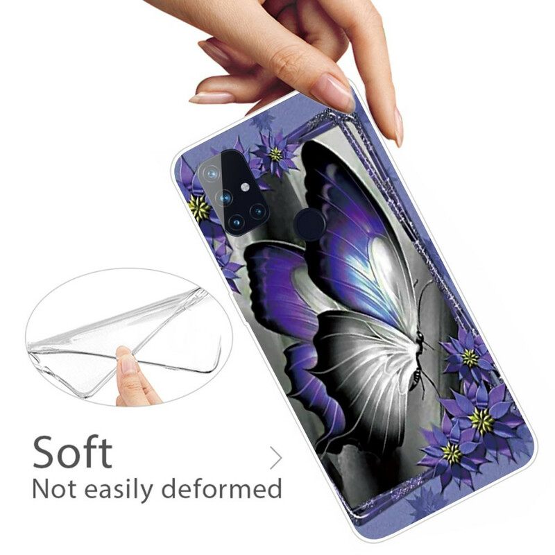 Kuori OnePlus Nord N100 Royal Butterfly