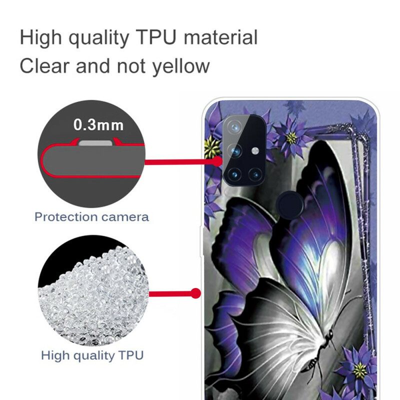 Kuori OnePlus Nord N100 Royal Butterfly