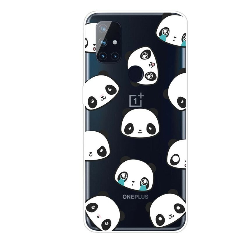 Kuori OnePlus Nord N100 Sentimental Pandas