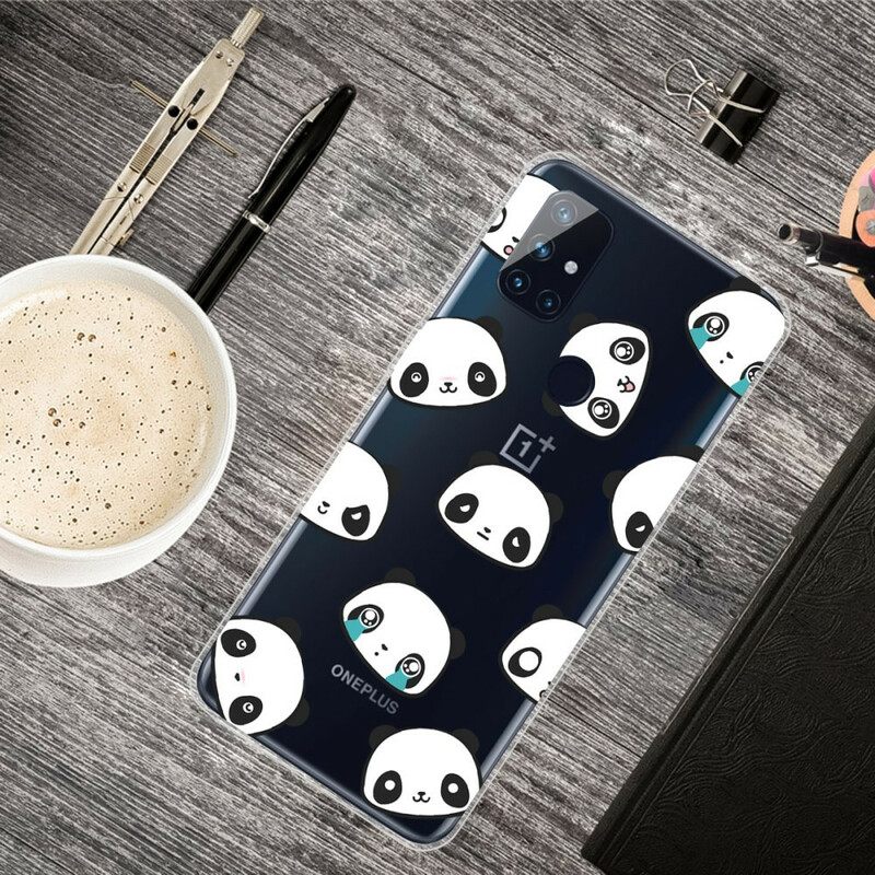 Kuori OnePlus Nord N100 Sentimental Pandas