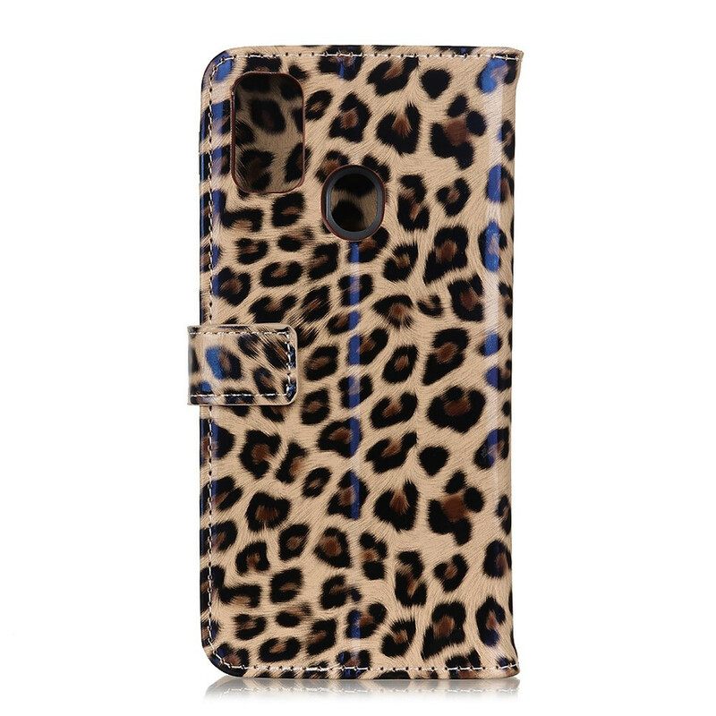 Nahkakotelo OnePlus Nord N100 Leopard