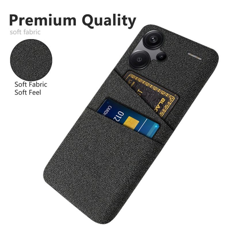 Case Xiaomi Redmi Note 13 Pro Plus 5g Puhelinkuoret Kangas Korttipidike