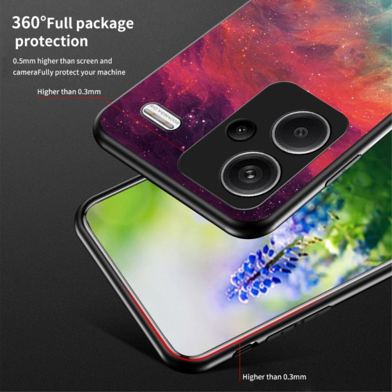 Kuori Xiaomi Redmi Note 13 Pro Plus 5g Kosminen Tähtitaivas Karkaistu Lasi