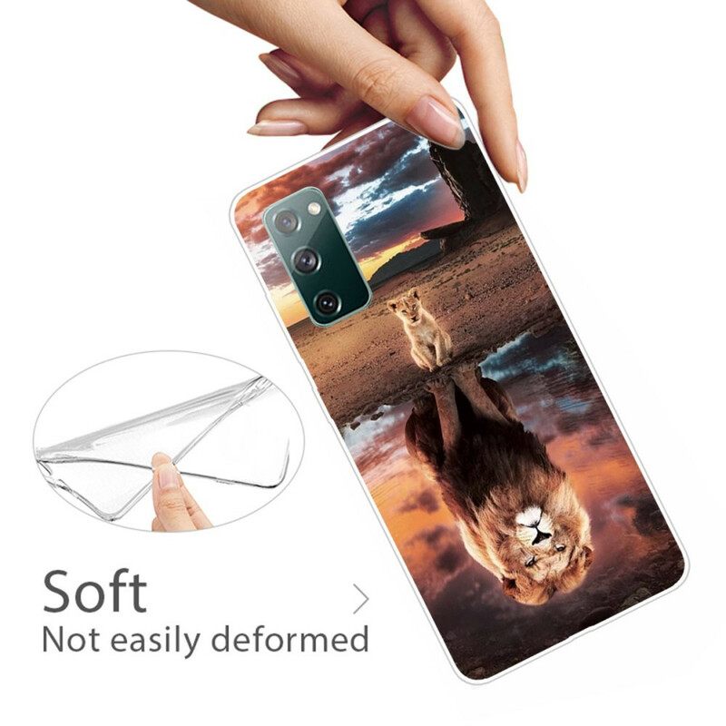 Case Samsung Galaxy S20 FE Lion Cubin Unelma