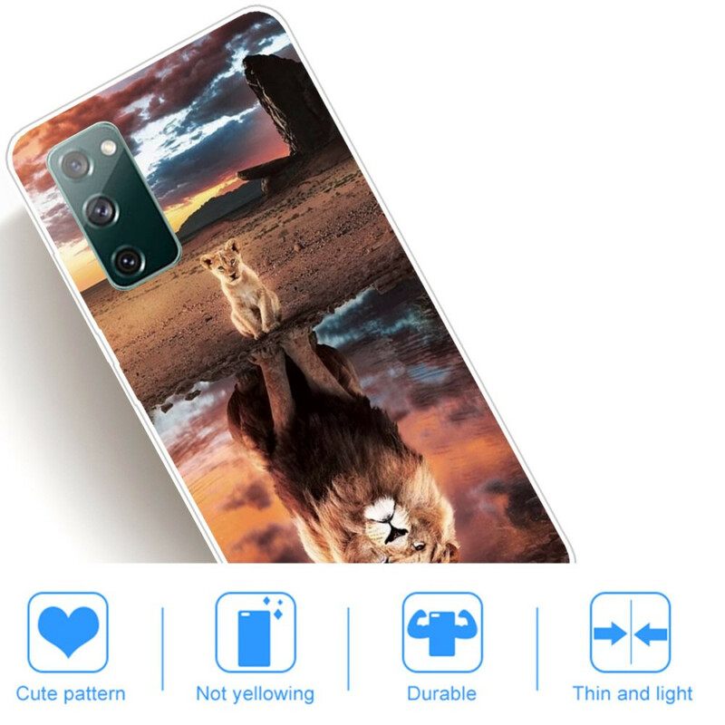 Case Samsung Galaxy S20 FE Lion Cubin Unelma