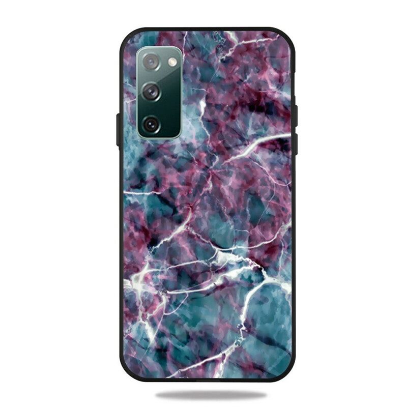 Case Samsung Galaxy S20 FE Purple Marble