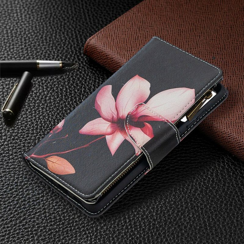 Flip Case Samsung Galaxy S20 FE Flower Vetoketjullinen Tasku