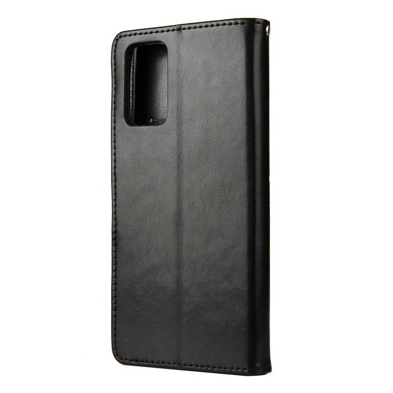 Flip Case Samsung Galaxy S20 FE Lumoavat Perhoset