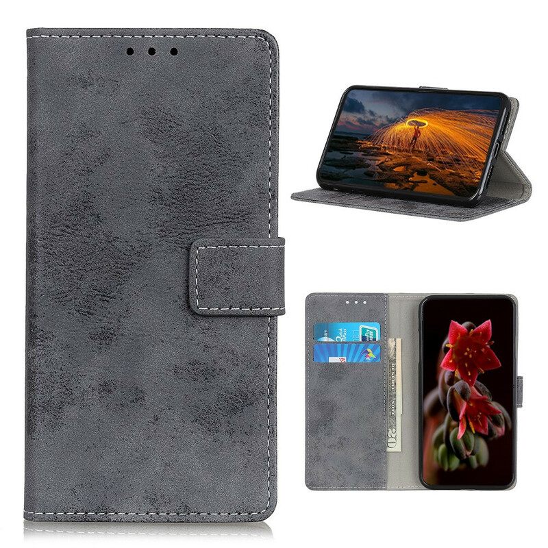 Flip Case Samsung Galaxy S20 FE Vintage Leather Effect