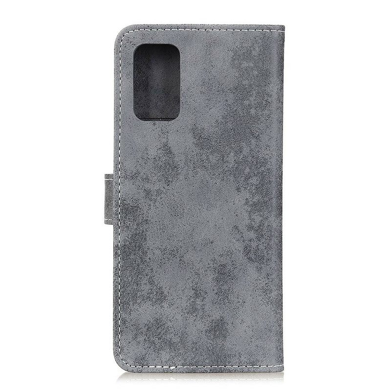 Flip Case Samsung Galaxy S20 FE Vintage Leather Effect