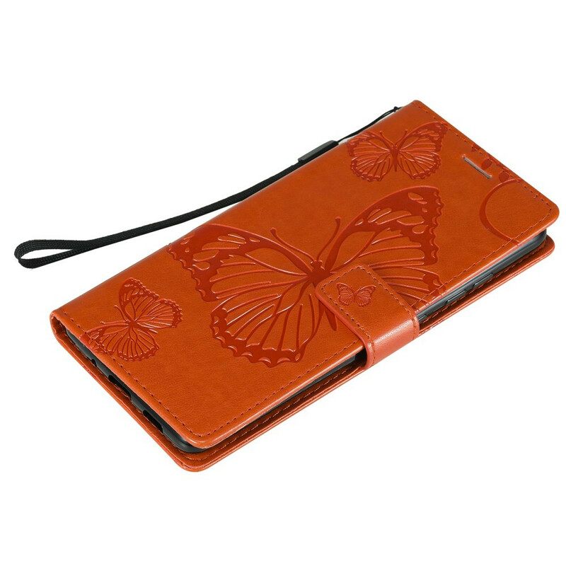 Kotelot Samsung Galaxy S20 FE Suojaketju Kuori Giant Thong Butterflies