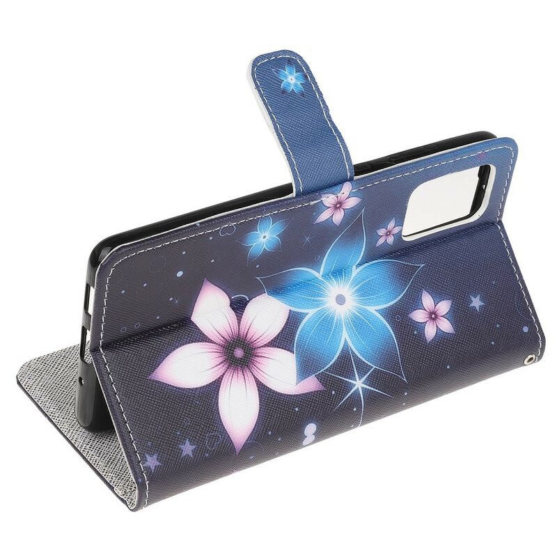 Kotelot Samsung Galaxy S20 FE Suojaketju Kuori Lunar Strap Flowers