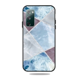 Kuori Samsung Galaxy S20 FE Marble Geometry