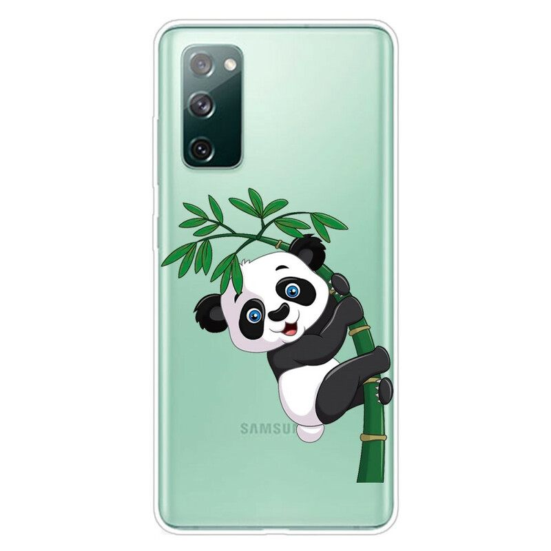 Kuori Samsung Galaxy S20 FE Seamless Panda On Bamboo