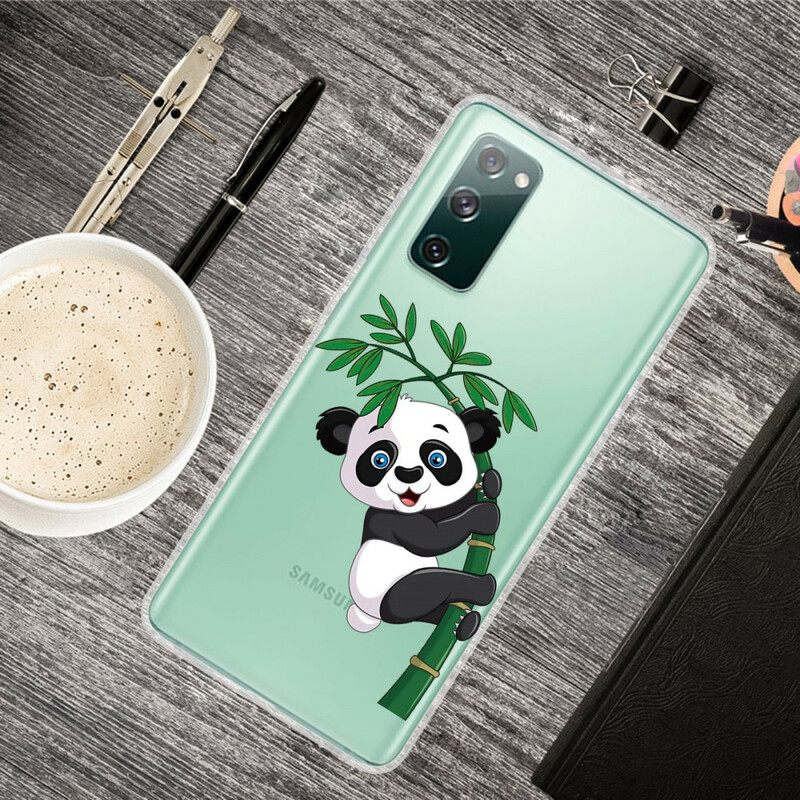 Kuori Samsung Galaxy S20 FE Seamless Panda On Bamboo