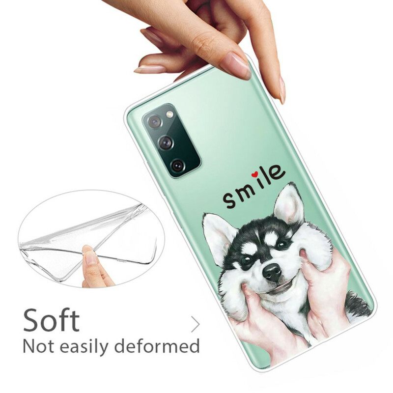 Kuori Samsung Galaxy S20 FE Smile Dog