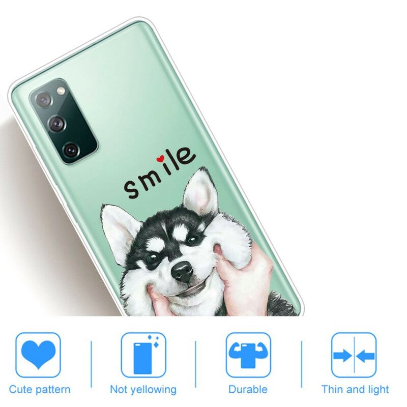 Kuori Samsung Galaxy S20 FE Smile Dog