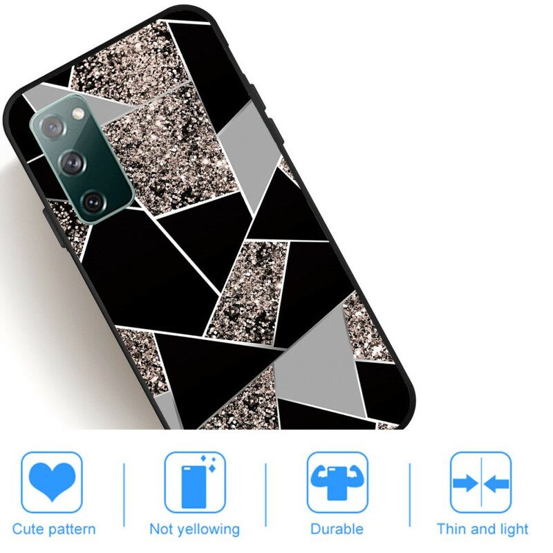 Kuori Samsung Galaxy S20 FE Tumma Marble