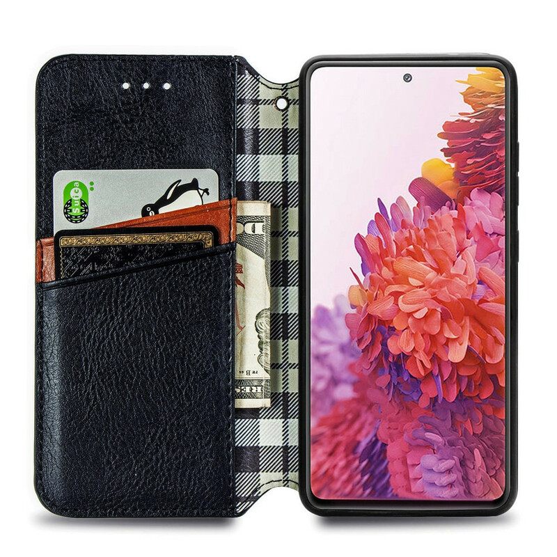 Puhelinkuoret Samsung Galaxy S20 FE Kotelot Flip Faux Leather Diamond Texture