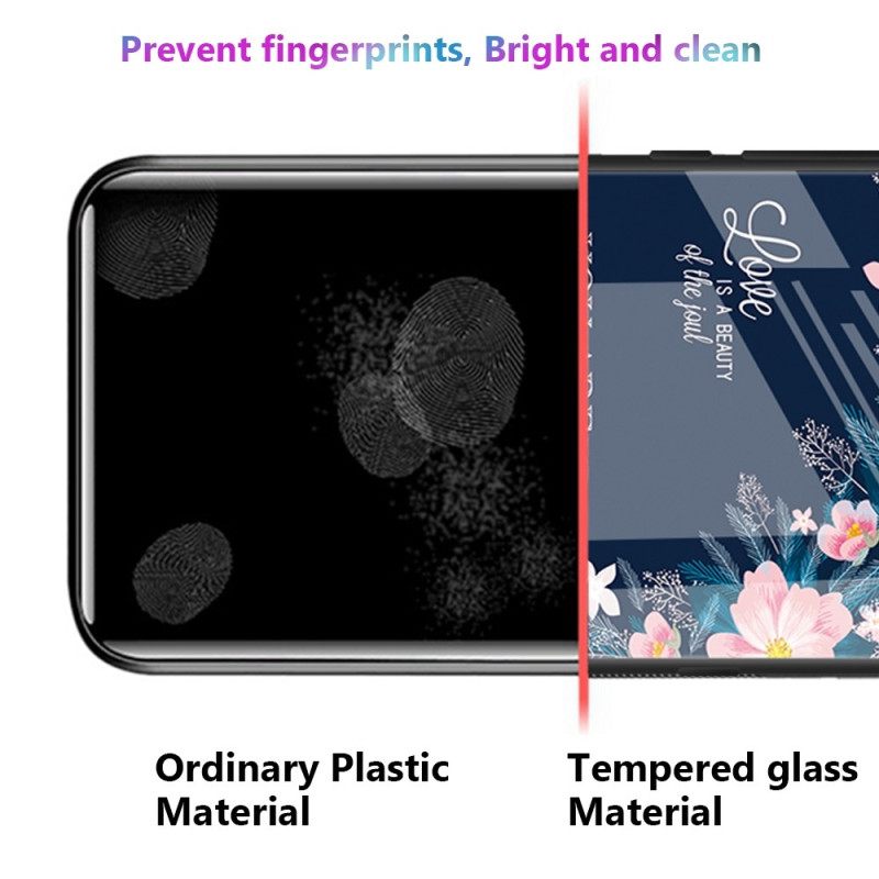 Case Oppo Reno 8 Pro Flamingo Tempered Glass