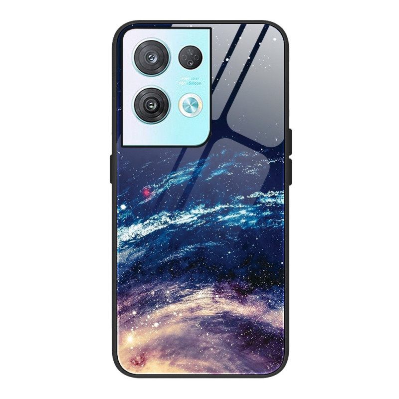 Case Oppo Reno 8 Pro Space Tempered Glass