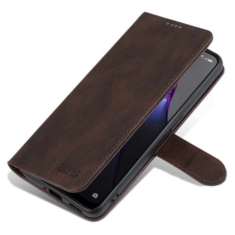 Kotelot Oppo Reno 8 Pro Vintage Leather Effect Azns