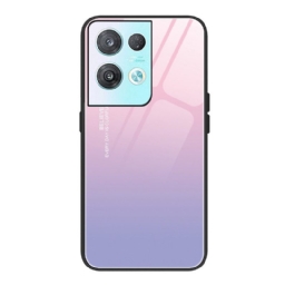 Kuori Oppo Reno 8 Pro Gradient Tempered Glass