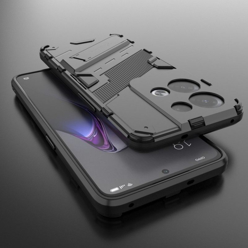 Kuori Oppo Reno 8 Pro Irrotettava Kaksiasentoinen Handsfree-jalusta